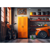 LB0707 Vintage Garage Backdrop